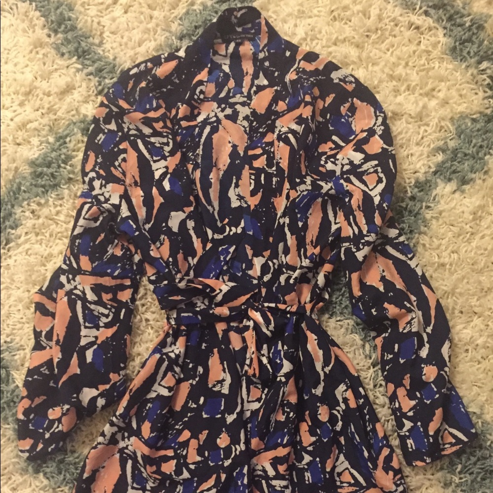 LFV by La Fée Verte short kimono-style robe